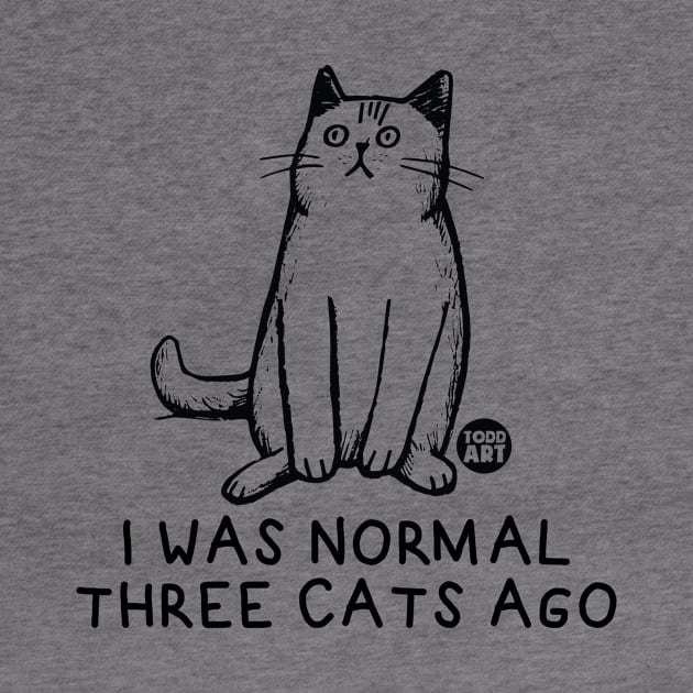 cat normal by toddgoldmanart